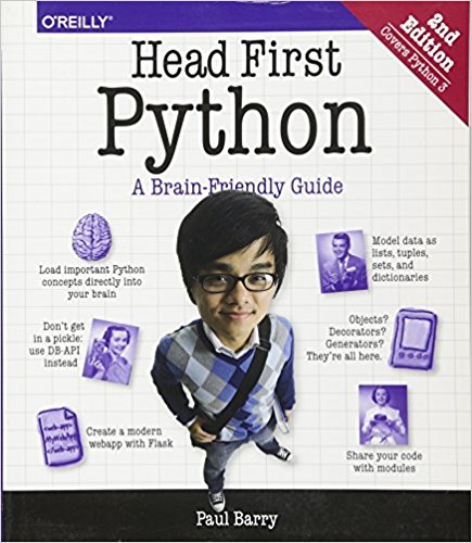 "Head-First Python" Book Cover