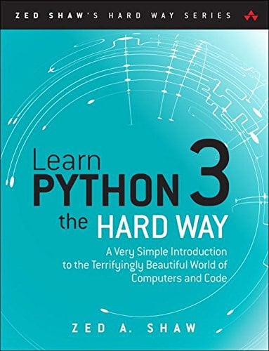 "Learn Python 3 The Hard Way" Book Cover