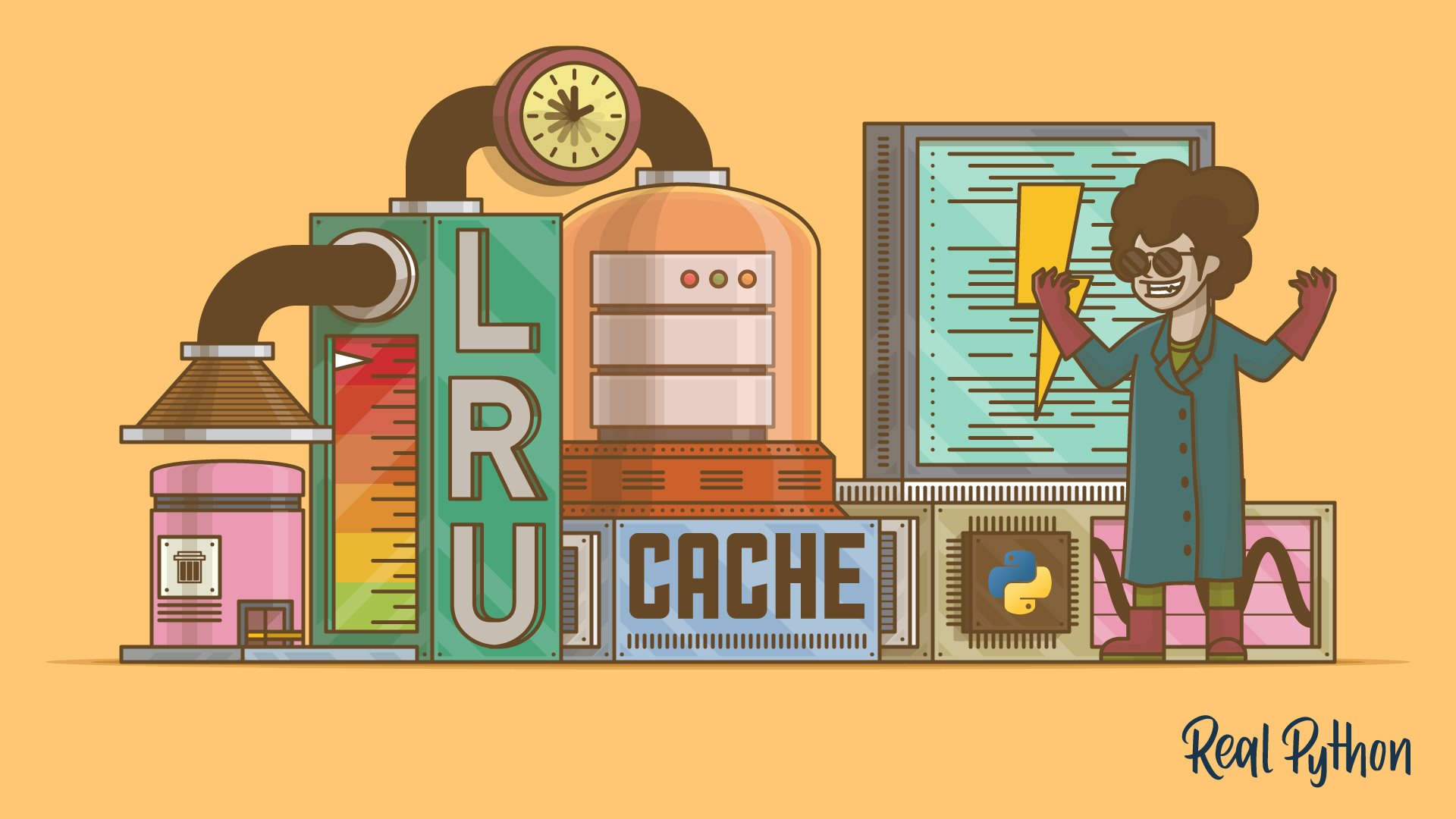 Caching in Python Using the LRU Cache Strategy