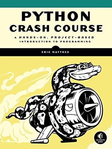 "Python Crash Course" Book Cover