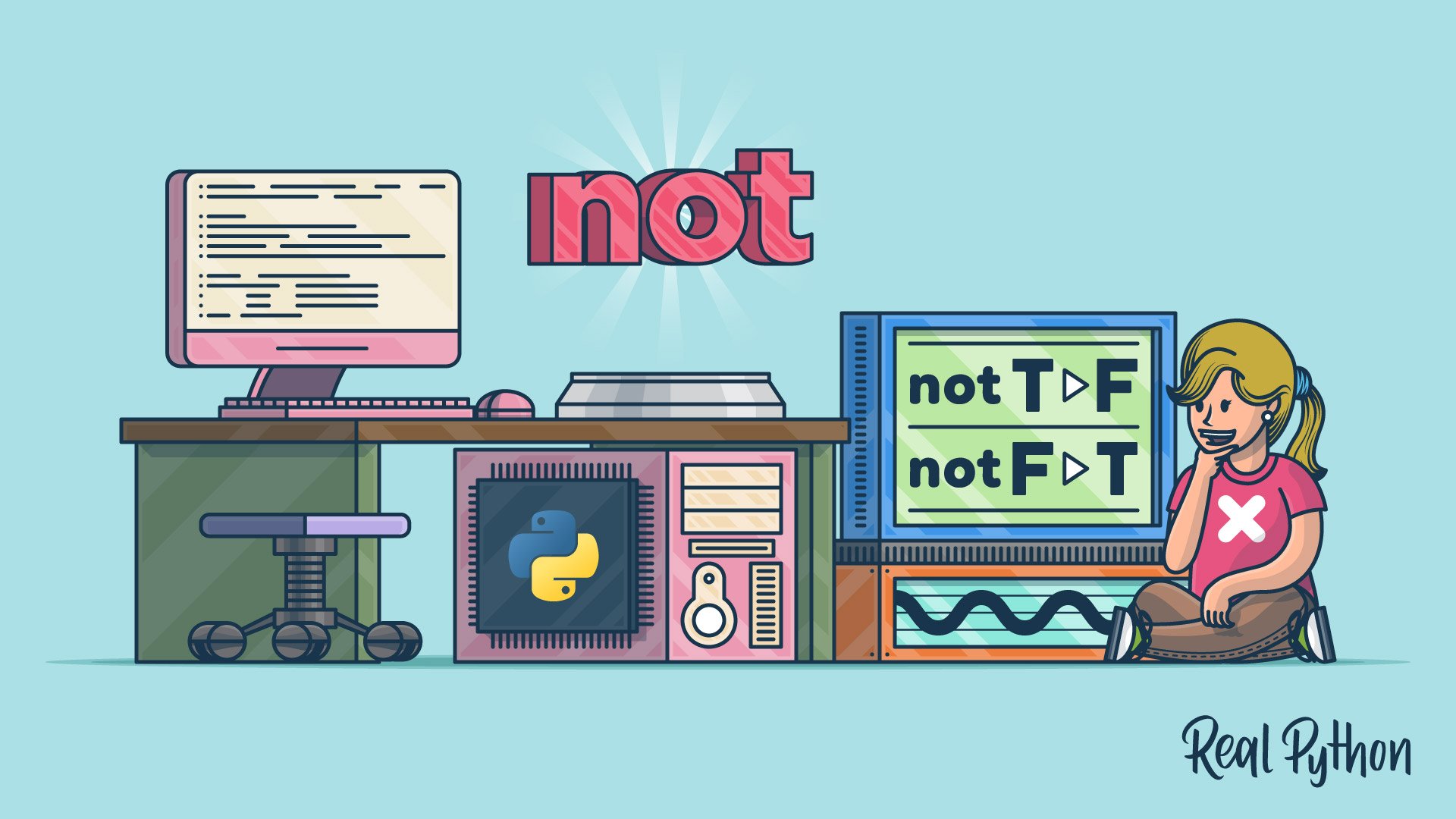 Using the "not" Boolean Operator in Python