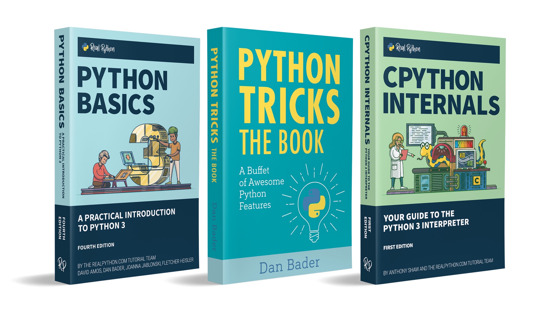 Python Books published by Real Python