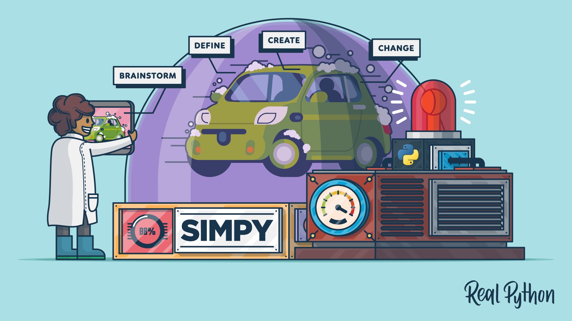 SimPy: Simulating Real-World Processes With Python