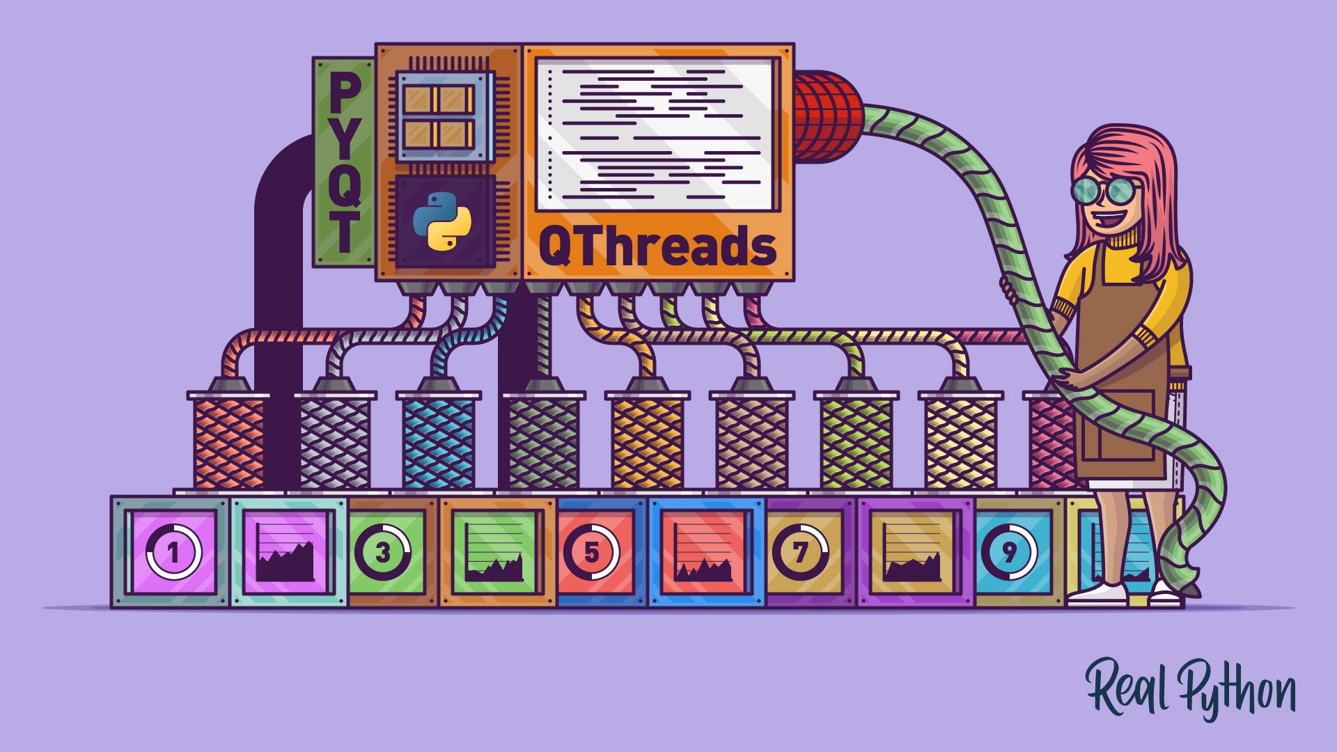 Use PyQt's QThread to Prevent Freezing GUIs