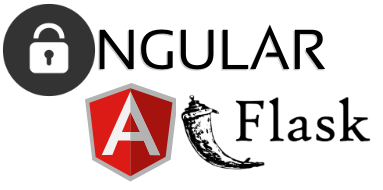Angular, Flask logos