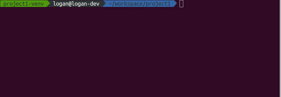 Environment name being shown in ZSH command prompt